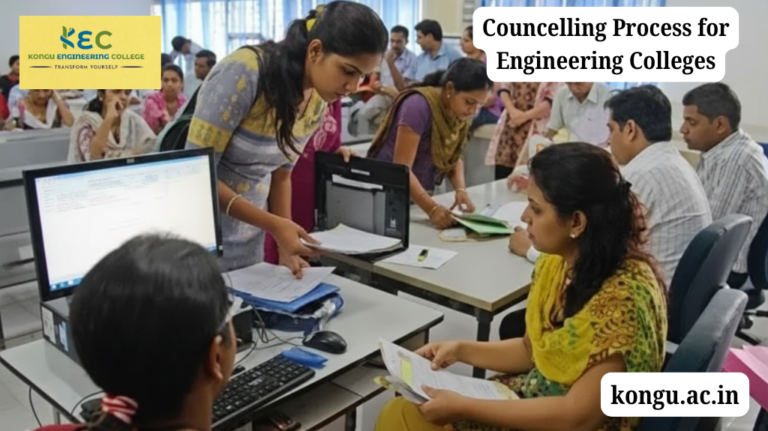 Councelling Process for Engineering Colleges Step-by-Step Guide Featuring Kongu Engineering College
