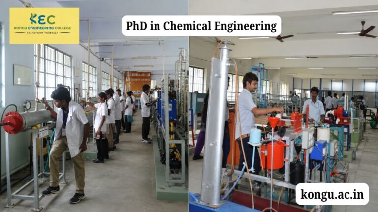 PhD in Chemistry in Erode Why KEC Is Becoming a Research Hub