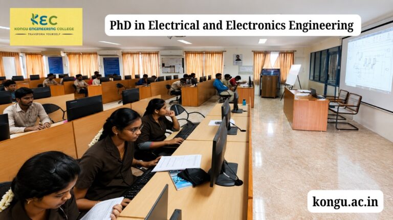 Searching for the Best College for PhD in EEE in Erode