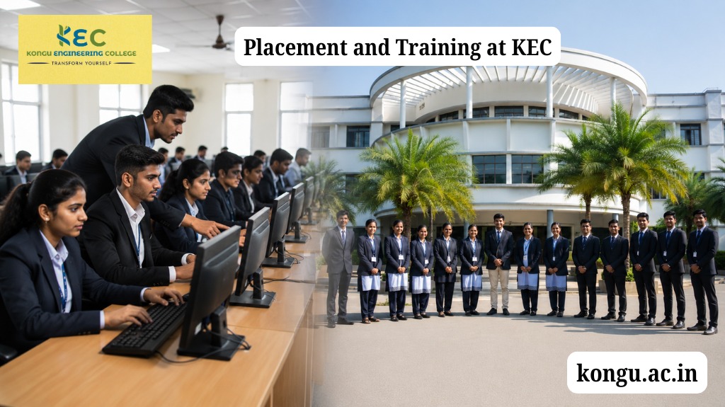 Training and Placement at Kongu Engineering College Building Future Ready Engineers